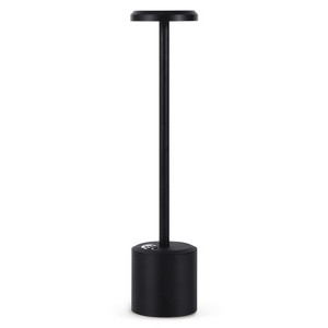 Coucheta Cordless Table Lamp, Rechargeable LED Touch Lamp, 5000mAh Battery Operated Lamp, 3 Color Stepless Dimming Table Light Desk Lamp - 1 of 4
