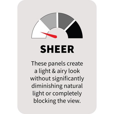 Burgundy Sheer Polyester Tab Top Kids Window Panel