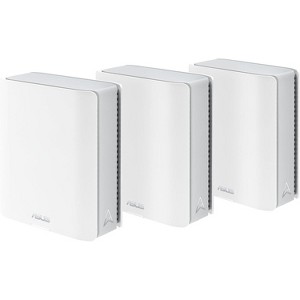 ASUS Zen WIFI BT8 (3-Pack) Tri-Band Wi-Fi 7 Mesh Smart Home Master SSIDs, 4G & 5G Mobile Tethering Manufacturer Refurbished - 1 of 4