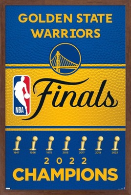 Trends International Nba Golden State Warriors - 2022 Commemorative ...