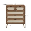 HDZNVF 5 Drawer Cabinet, Accent Storage Cabinet, Suitable for Living Room, Bedroom, Dining Room, Study - 4 of 4