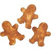 Fieldcrest Farms Nothin' to Hide Holiday Gingerbread Men Beef Flavor Chew Dog Treats, 5.2oz (Pack of 4) - 3 of 4