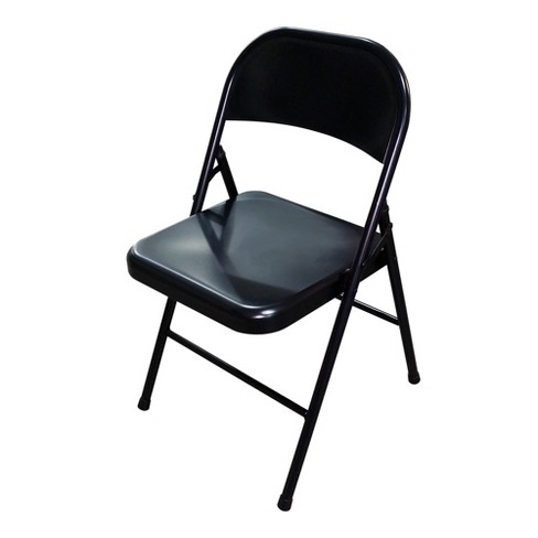 Black 2025 chair metal