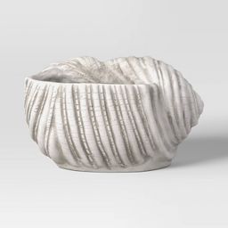 Shell Ceramic Planter White - Threshold™