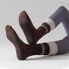 Anna-Kaci Women's 3-Pair Set Mid-Calf Grip Socks with Cushioned Soles and Motivational Text for Yoga Pilates Fitness - 4 of 4