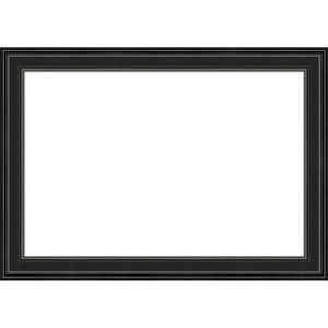 Amanti Art Ridge Black Framed Dry Erase Magnetic Board - 1 of 4