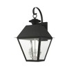 Livex Lighting Mansfield 3 - Light Wall Light in  Black - 2 of 3