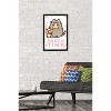 Trends International Pusheen - Snack Time Framed Wall Poster Prints - 2 of 4