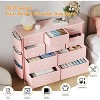 12-Drawer Fabric Dresser, Chest of Drawers with Side Pockets for Bedroom, Living Room, Hallway, Closet - 4 of 4