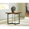 Signature Design by Ashley Fortmaine End Table, Brown & Black - 2 of 4