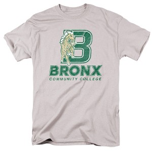 Men's Bronx Community College Official Distressed Primary Logo T-Shirt - 1 of 4