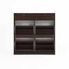 Chery Life Shoe Storage Cabinet with 4 Flip Drawers , Shoe Rack Organizer Cabinet with Anti-tip Fitting for Entryway, Hallway - 2 of 4