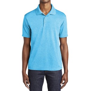 Mafoose Men's Short Sleeve PosiCharge Ultra-Fine Flat Back RacerMesh Polo Shirt - 1 of 4
