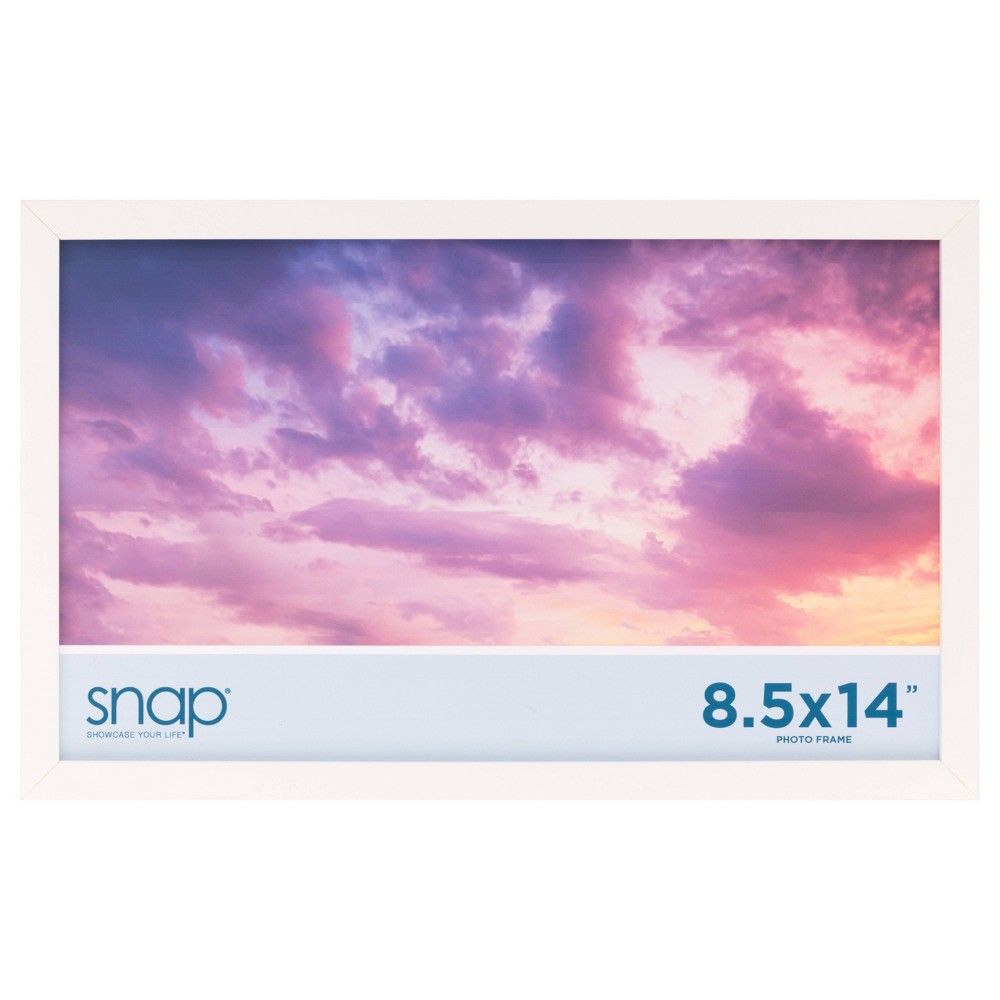 SNAP 8.5"x14" Poster Photo Frame White