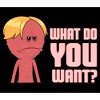 Women's Rick And Morty Kirkland Mr. Meeseeks What Do You Want? T-Shirt - 2 of 4