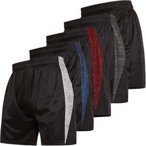 Ultra Performance Mens Athletic Basketball Shorts, 5-Pack - 1 of 4