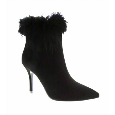 Women's Wo's Delilah Fur Ankle Boots - VCB