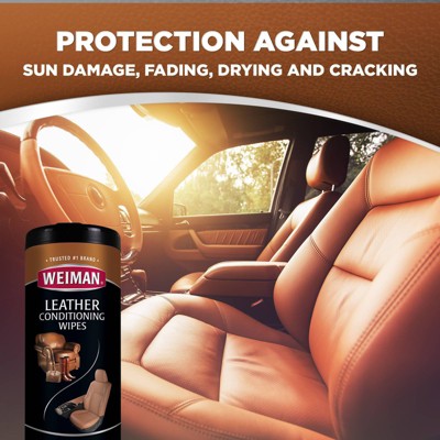 Luxurious Leather Care Wipes - 30ct for Furniture & Accessories