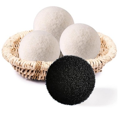 EBF Home Wool Dryer Balls - Wool Dryer Fusion - Premium Natural Fabric Softener - Award-Winning Alternative to Dryer Sheets - Laundry Balls for Dryer