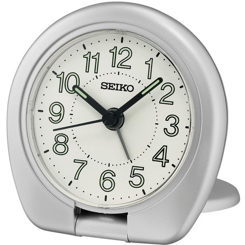 Seiko Sakai Travel Alarm - Silver/off-white : Target