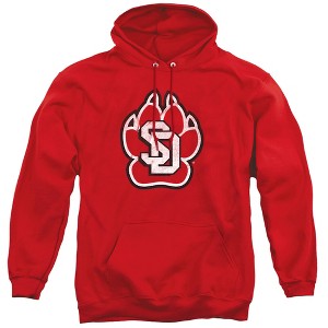 University of South Dakota Official Distressed Primary Adult Pull-Over Hoodie - 1 of 4