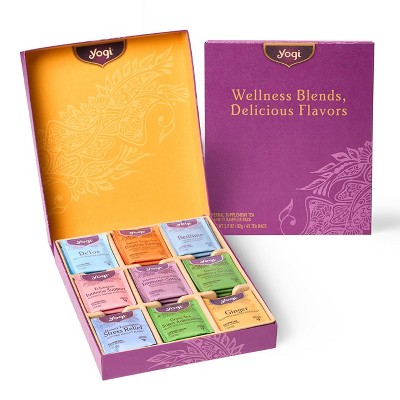 Yogi Tea Immune Support Tea Variety Pack Sampler, Wellness Tea Bags, 3  Boxes of 16 