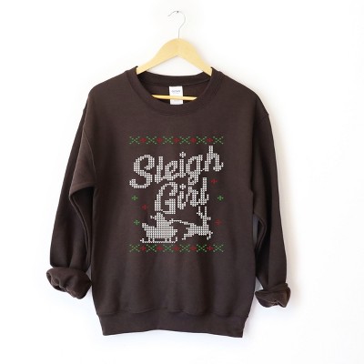 Simply Sage Market Ugly Sweater Sleigh Girl Sweatshirt