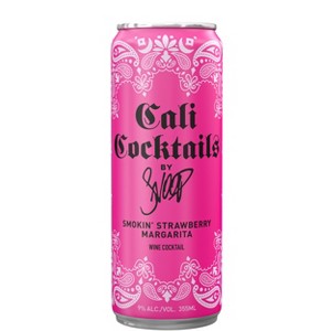 Cali Cocktails Smokin' Strawberry Margarita - 4pk/355ml Cans - 1 of 4