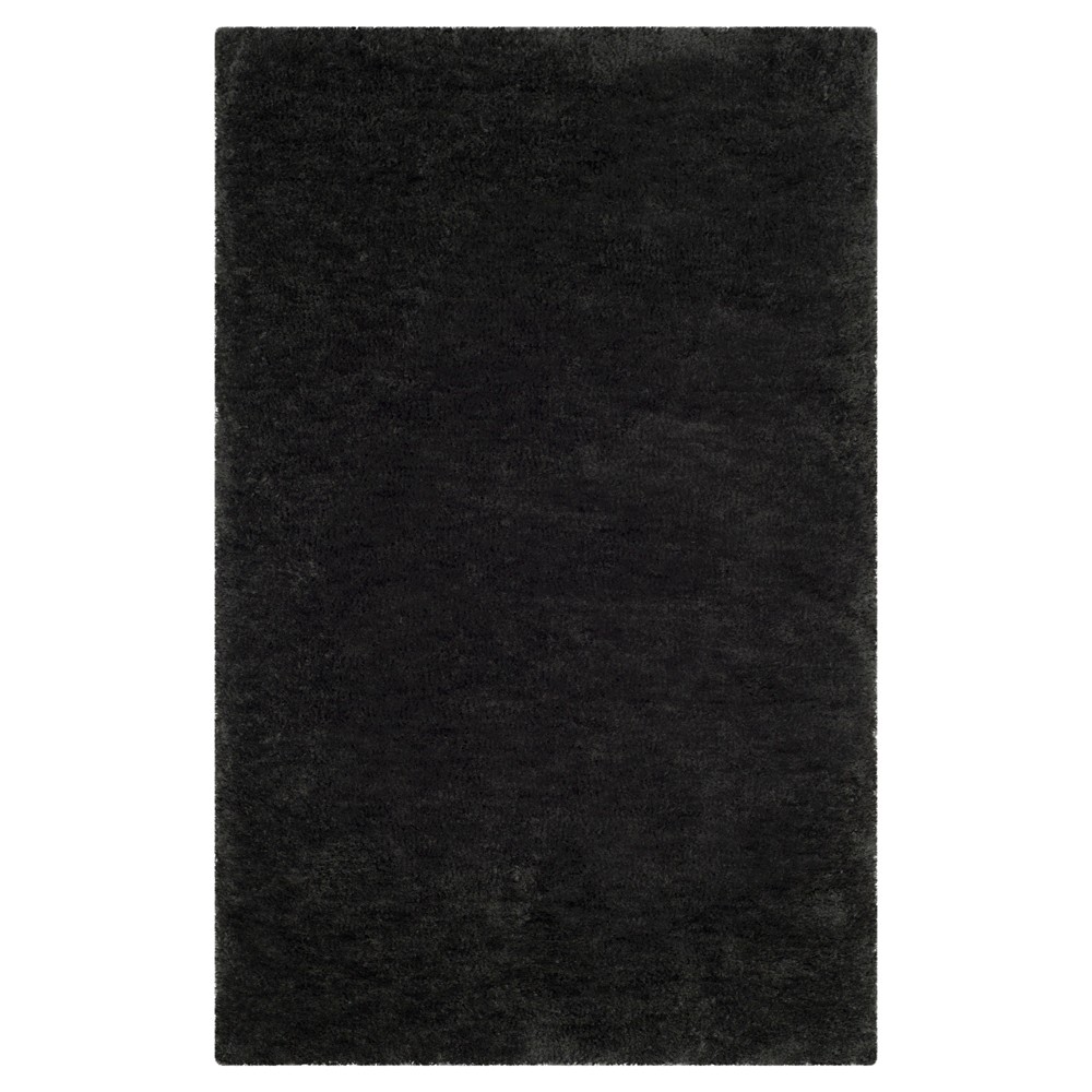 Charcoal Solid Tufted Area Rug - (4'x6') - Safavieh