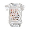 Mixed Up Clothing Baby Alphabet Short Sleeve Bodysuit - 3 of 4