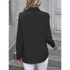 Womens Button Down Shirts Long Sleeve Causal Classic-Fit Dress Shirts Textured Shirts Business Office Blouse Long Sleeve Formal Shirts - 2 of 4