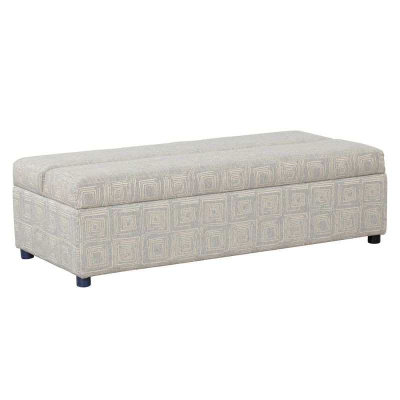 Full Size Linen Folding Ottoman Sleeper Bed with Mattress Convertible Guest Bed - ModernLuxe, 4 of 14