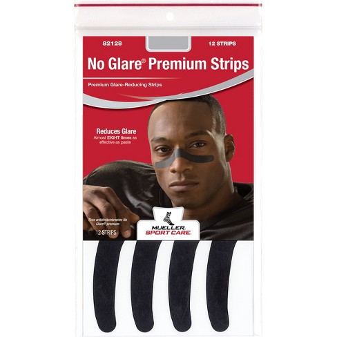 Mueller 12 Pack Premium No Glare Strips - Black : Target