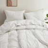 Puredown Lightweight Organic Cotton Down Comforter Duvet Insert - 3 of 4