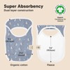 KeaBabies 8-Pack Hallo Baby Drool Bibs , Baby Bibs for Boys, Girls, Pull-on Bibs for Baby Boy, Baby Girl, Baby Bib Unisex - 3 of 4