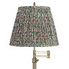 360 Lighting Westbury 36" Tall Large Traditional End Table Lamp Swing Arm Gold Antique Brass Finish Single Misha Green Shade Living Room Bedroom - 2 of 4