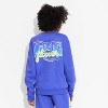 Adult Poppi Forever Icon Graphic Sweatshirt - Purple - 2 of 4
