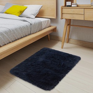 Luxury Shag Area Rugs for Living Room Bedroom Non-Slip Fluffy Soft Shaggy Rug Carpet Indoor Plush 8x10 Rug for Kids Play Room Nursery Home Dorm Decor - 1 of 4