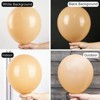 PartyWoo Balloons Nude Beige Apricot Cream Boho 12 Inch 50 pcs - 2 of 4