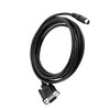 Unique Bargains 9.2 Feet D-SUB DB9 9 Pin Male to Mini DIN 8 Pin Male 28AWG Connector Cable Converter Black - 3 of 4
