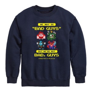 Boys' - Disney - Bad Guys But Not Bad, Guys Graphic Long Sleeve Fleece Sweatshirt - 1 of 4