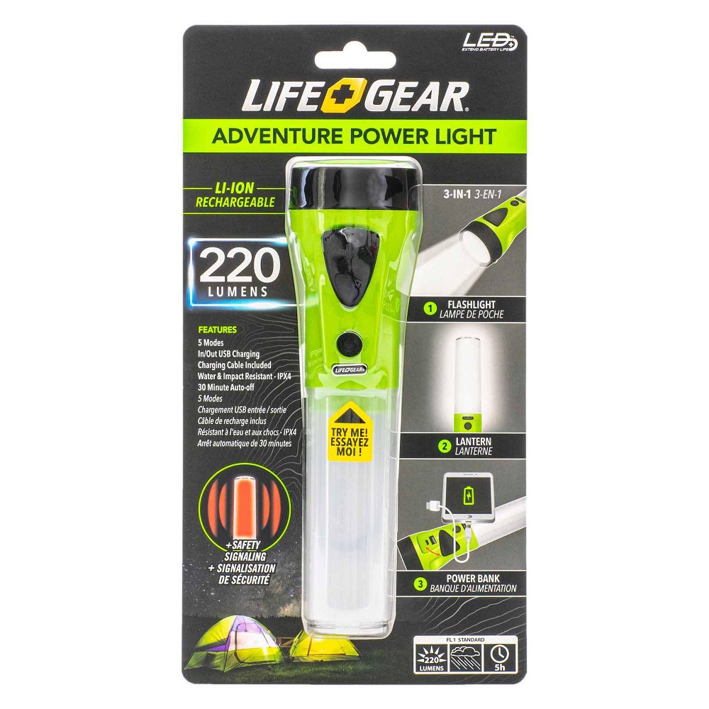 Photos - Spotlight Life Gear Adventure 220 Lumens LED Power Light