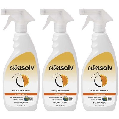 Citra Solv All Purpose Cleaning Spray Multi-Surface Cleaner Valencia Orange 22oz