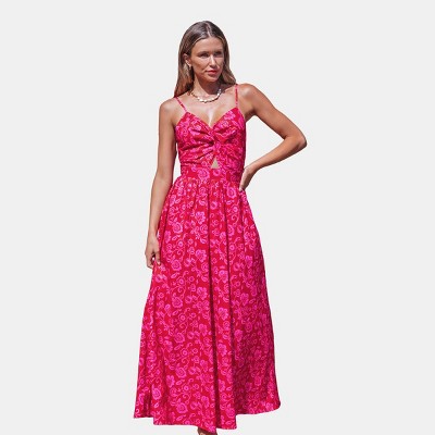 Fuschia Maxi Dress