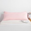 2 Pack Brushed Microfiber Body Pillowcases, Super Soft Body Pillow Cover with Envelope Closure - NTBAY - 4 of 4