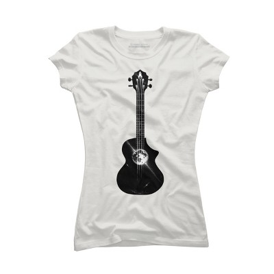 Junior's Design By Humans Melody Moon By TenkenNoKaiten T-Shirt