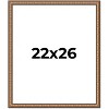 PosterPalooza | Slim Profile Gold Picture Frame - UV Acrylic, Foam Board Backing, Hanging Hardware - 2 of 4