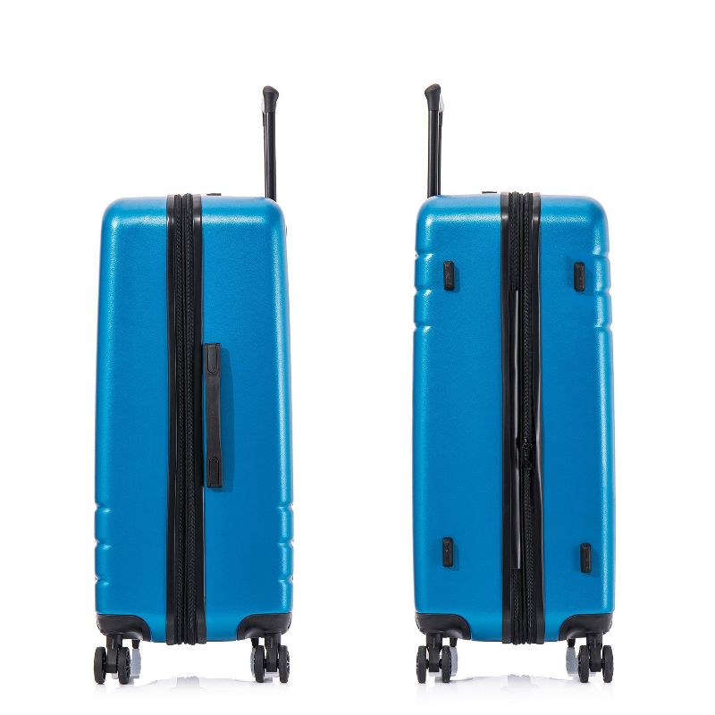 DUKAP Zahav Lightweight Hardside Spinner 3pc Luggage Set - Teal, 6 of 16