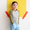 Mightly Toddler 2pk Fair Trade Organic Cotton Long Sleeve T-Shirts (Olive and Rust - 3T) - 2 of 4