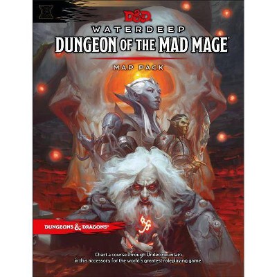 Dungeons & Dragons Waterdeep: Dungeon of the Mad Mage Maps and Miscellany (Accessory, D&d Roleplaying Game) - (Hardcover)